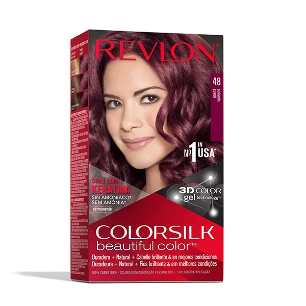 

Перманентная краска для волос Colorsilk Colorsilk, цвет borgoña