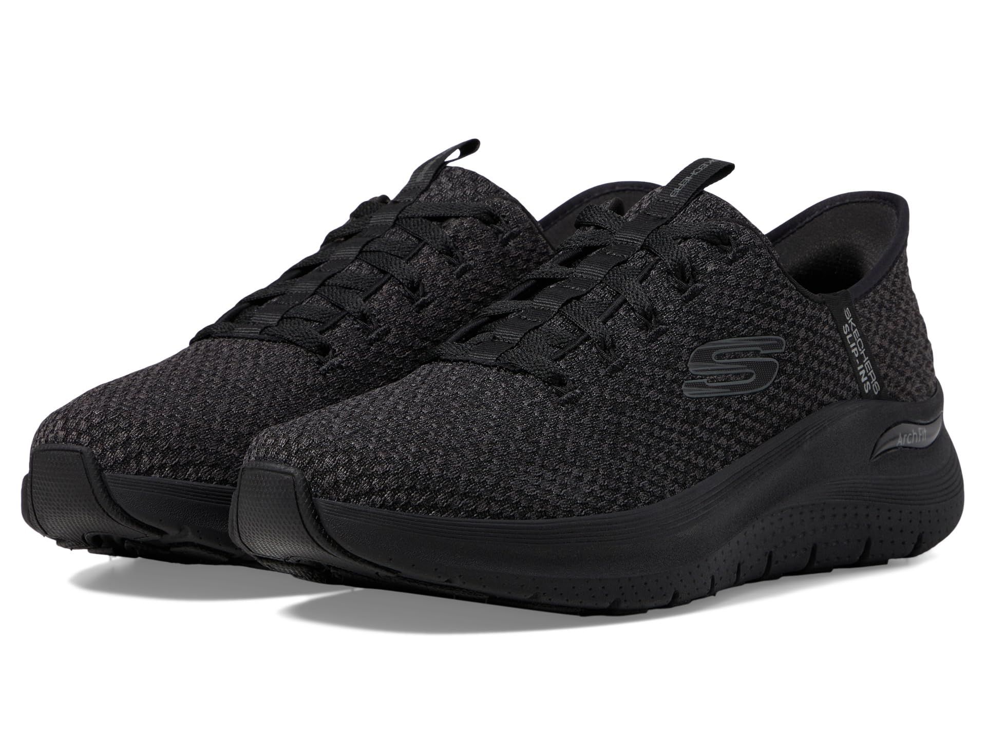 

Кроссовки SKECHERS Arch Fit 2.0 Look Ahead Hands Free Slip-In, черный