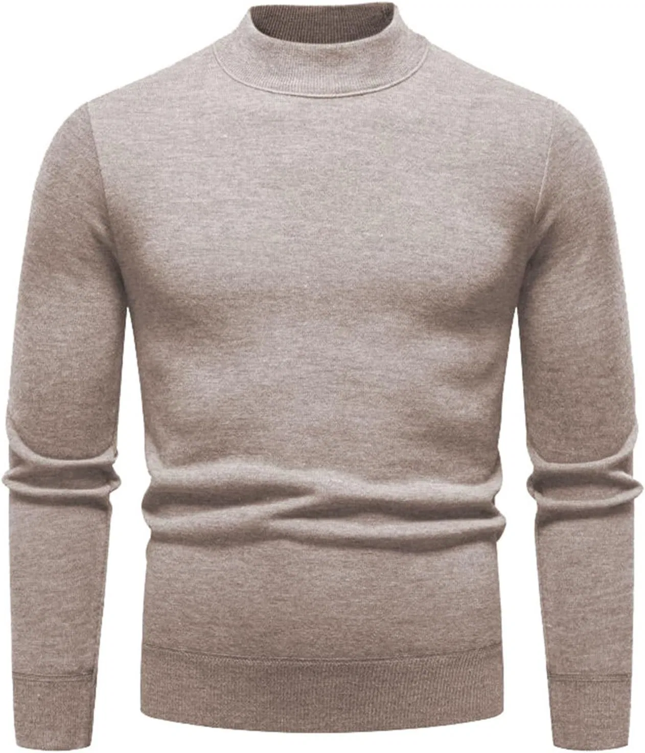 Свитер мужской с высоким воротником, Beige