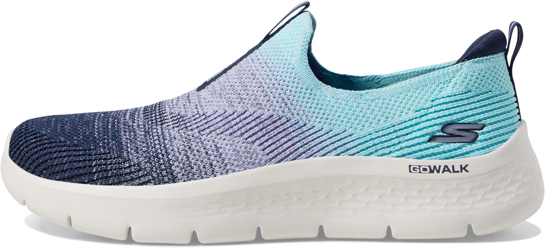 Кроссовки SKECHERS Performance Go Walk Flex Cali Sunset, цвет Navy/Aqua — фото 4