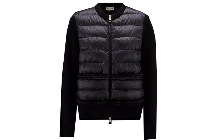 

Пуховик женский черный Moncler