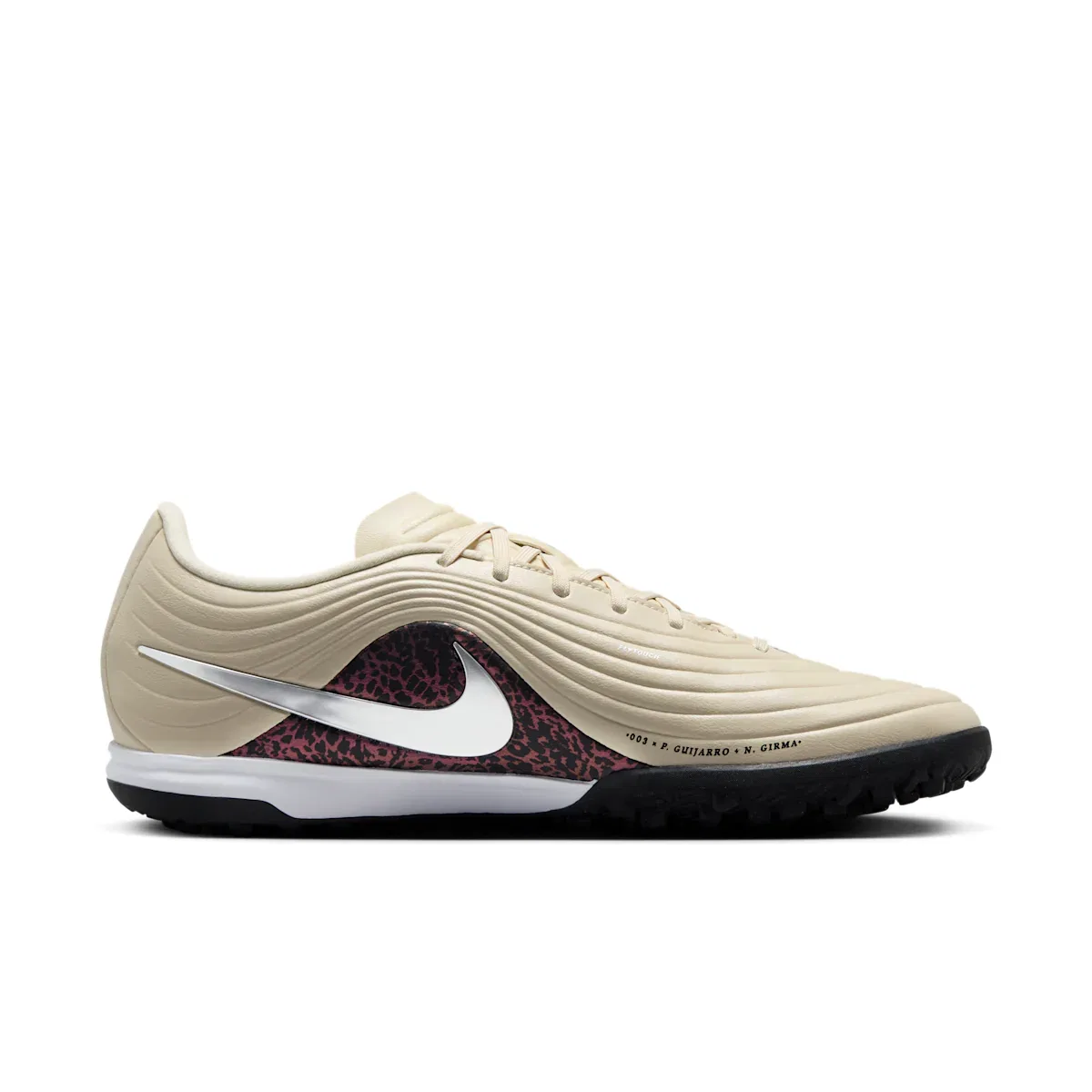 Мужские низкие футбольные бутсы United Tiempo Maestro Academy Turf Nike, коричневый — фото 3