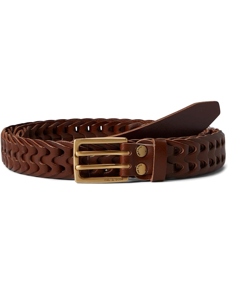 

Ремень rag & bone Mini Woven Belt, цвет Cigar