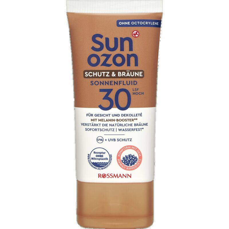 

Защита от солнца и загар SPF 30 sunozon, 50 ml