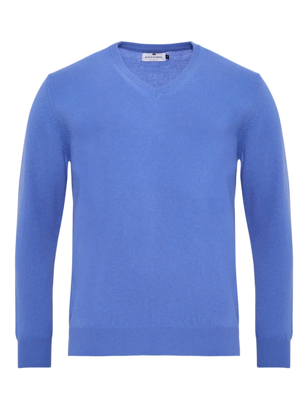 

Шерстяной свитер с V-образным вырезом Loja Das Meias, синий