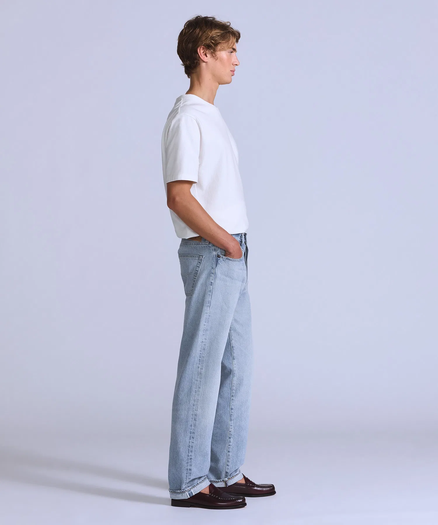 Джинсы Levi's BLUETAB™ 1980-х годов, модель 501® ORIGINAL, светло-индиговый цвет, СДЕЛАНО В ЯПОНИИ. — фото 3
