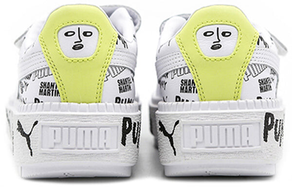 Кроссовки shantell martin x platform trace strap 'white' Puma, белый — фото 4