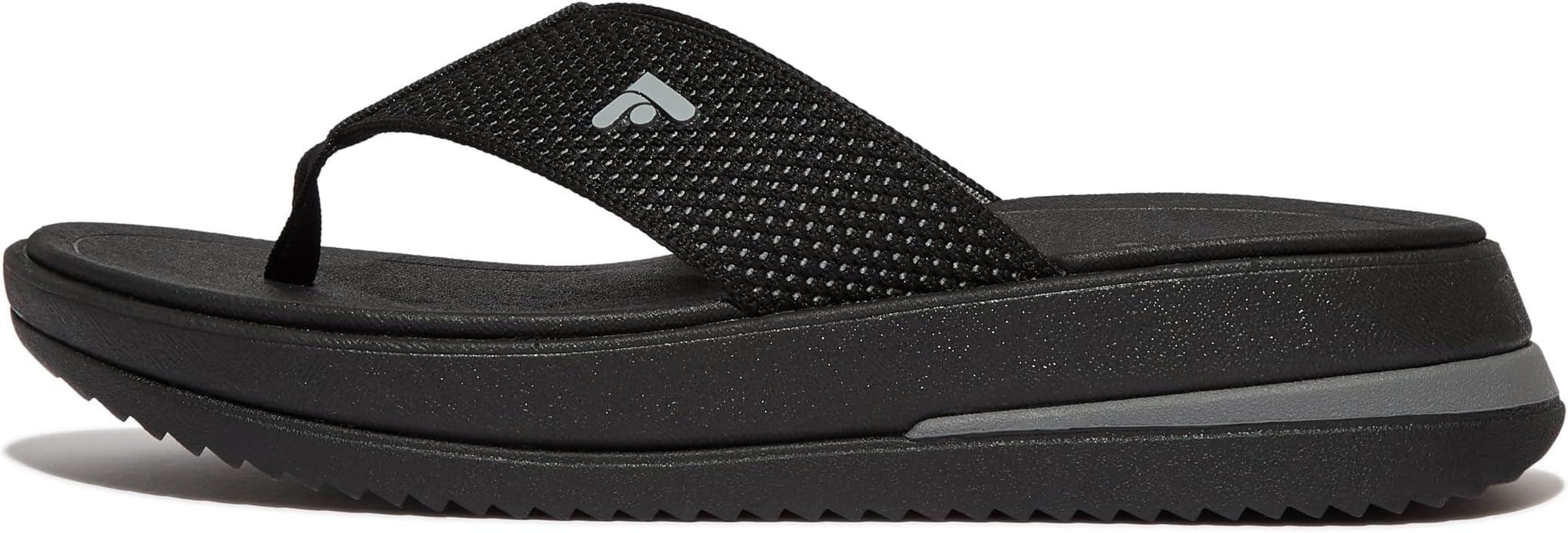 

Сандалии FitFlop Surff Two-Tone Webbing Toe-Post Sandal, черный