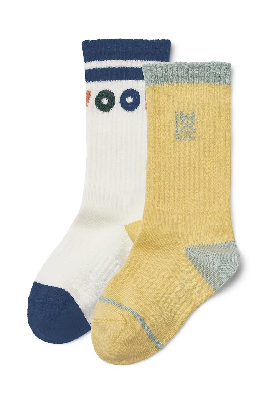 

Детские носки Annette Socks 2 шт. в упаковке 2 шт Liewood, желтый