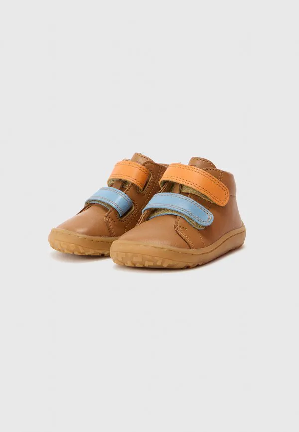 Унисекс высокие кроссовки barefoot first step Froddo, Cognac — фото 2