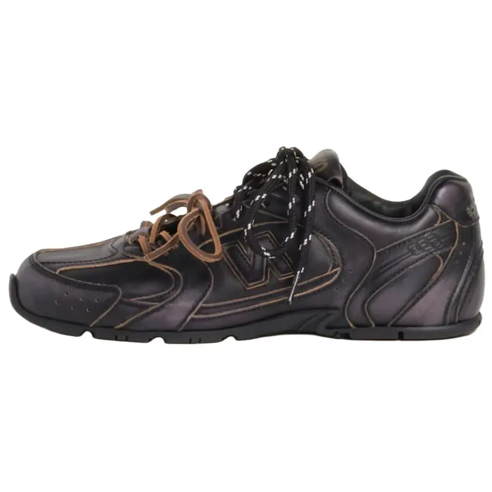 MIU MIU Кроссовки New Balance x NB 530 Qixi Festival Collection, низкие, женские, черные