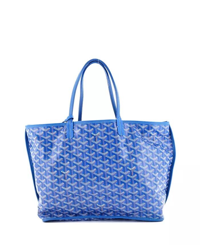 

Сумка-тоут PM Anjou с двусторонним покрытием из холста Pre-Owned Goyard, синий