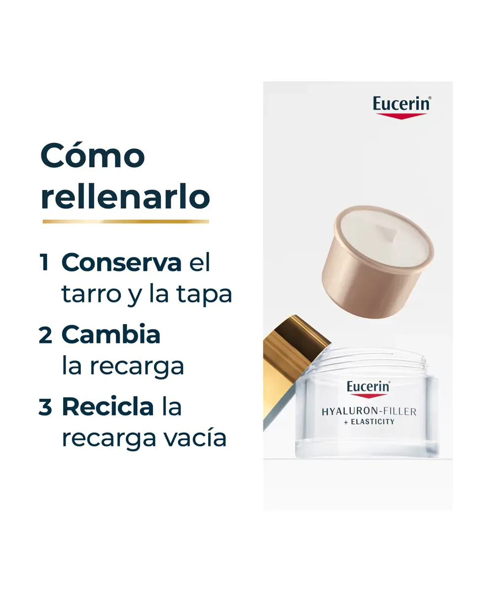 Крем для лица Eucerin — Запасной ночной Hyaluron Filler Elasticity, 50 мл — фото 4