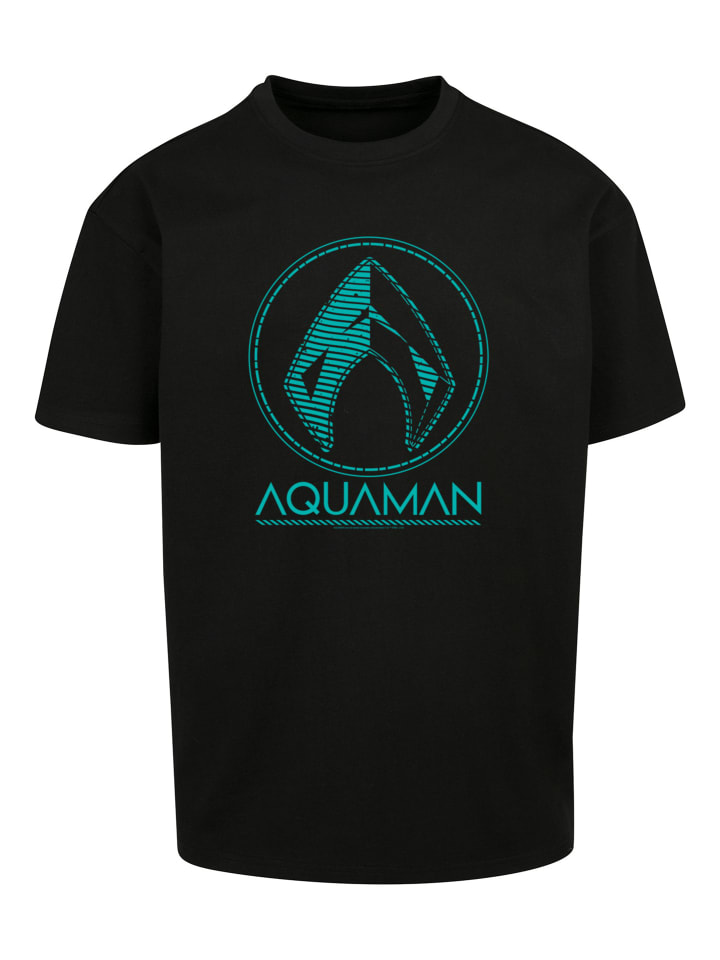 

Футболка F4NT4STIC DC Comics Aquaman Aqua Logo, черный