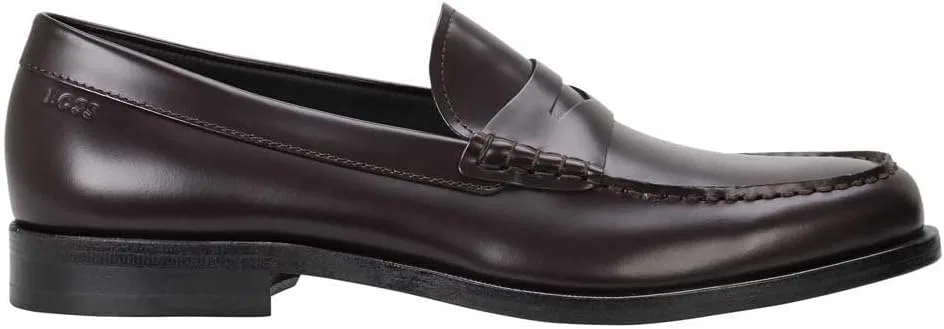 Мужские мокасины BOSS Limber_mocc_BO, Dark Red604