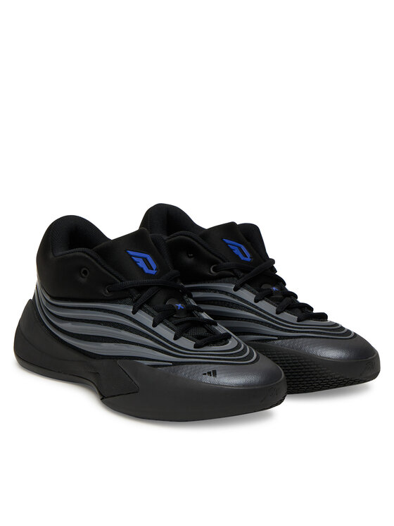 Баскетбольные кроссовки Dame X JP6090 Adidas, чёрный — фото 2