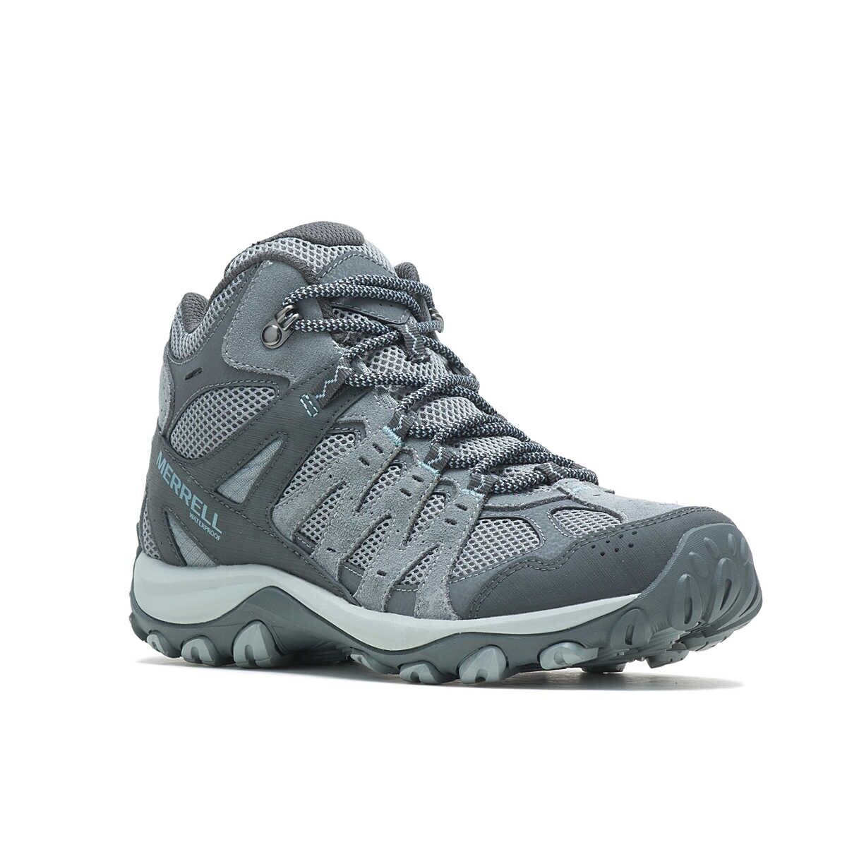 Женские водонепроницаемые треккинговые ботинки Merrell Accentor 3 Mid J135228 серые, серый