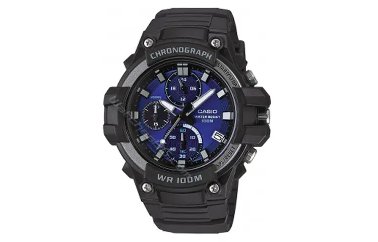 

CASIO Мужские фиолетовые часы MCW-110H-2A2