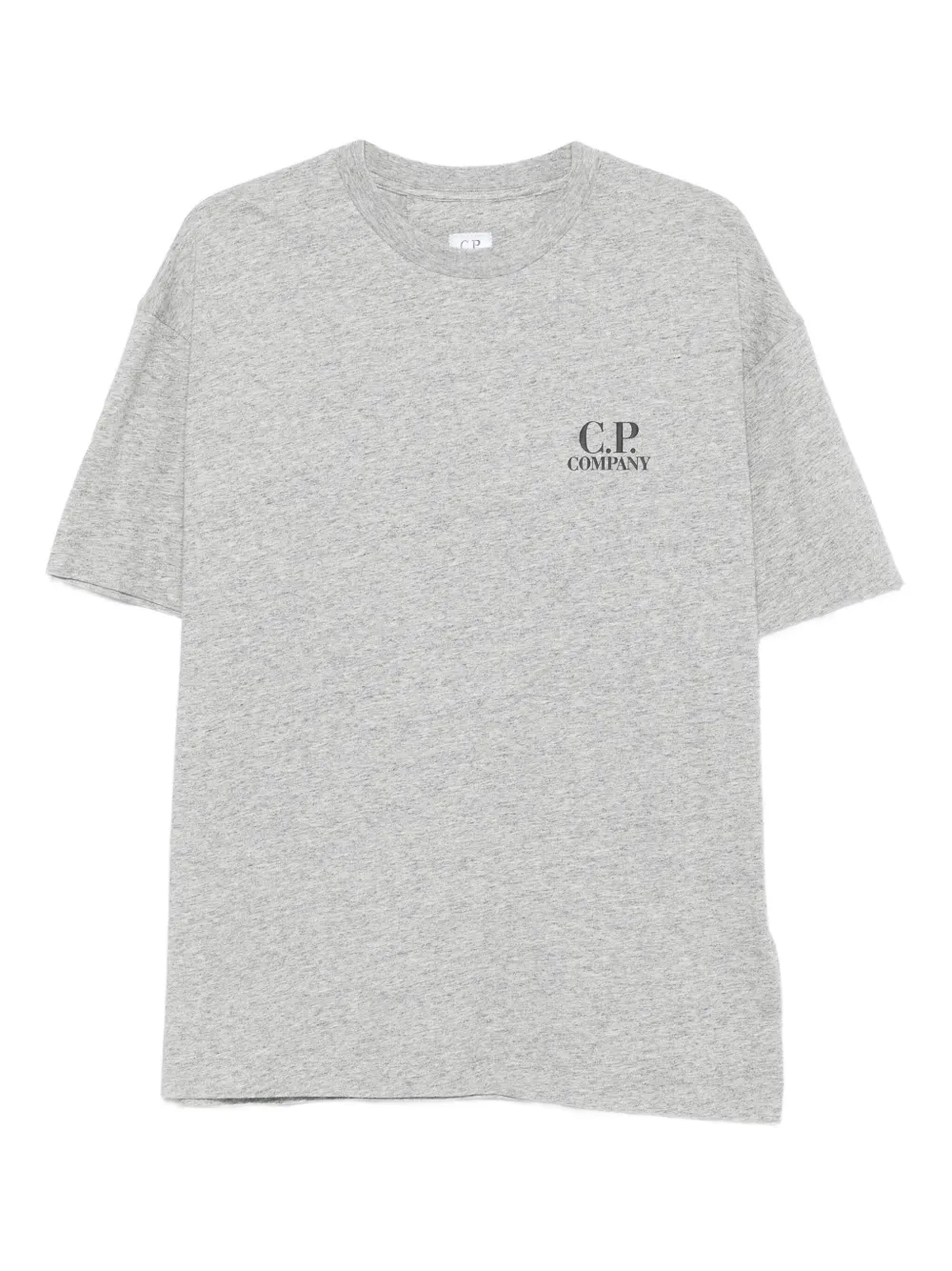 

Хлопковая футболка с логотипом C.P. Company, серый