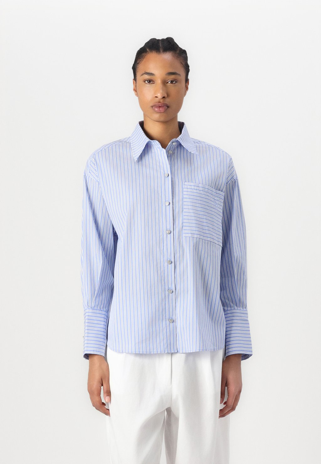 

Блузка на пуговицах EMILY SHIRT Cras, синий