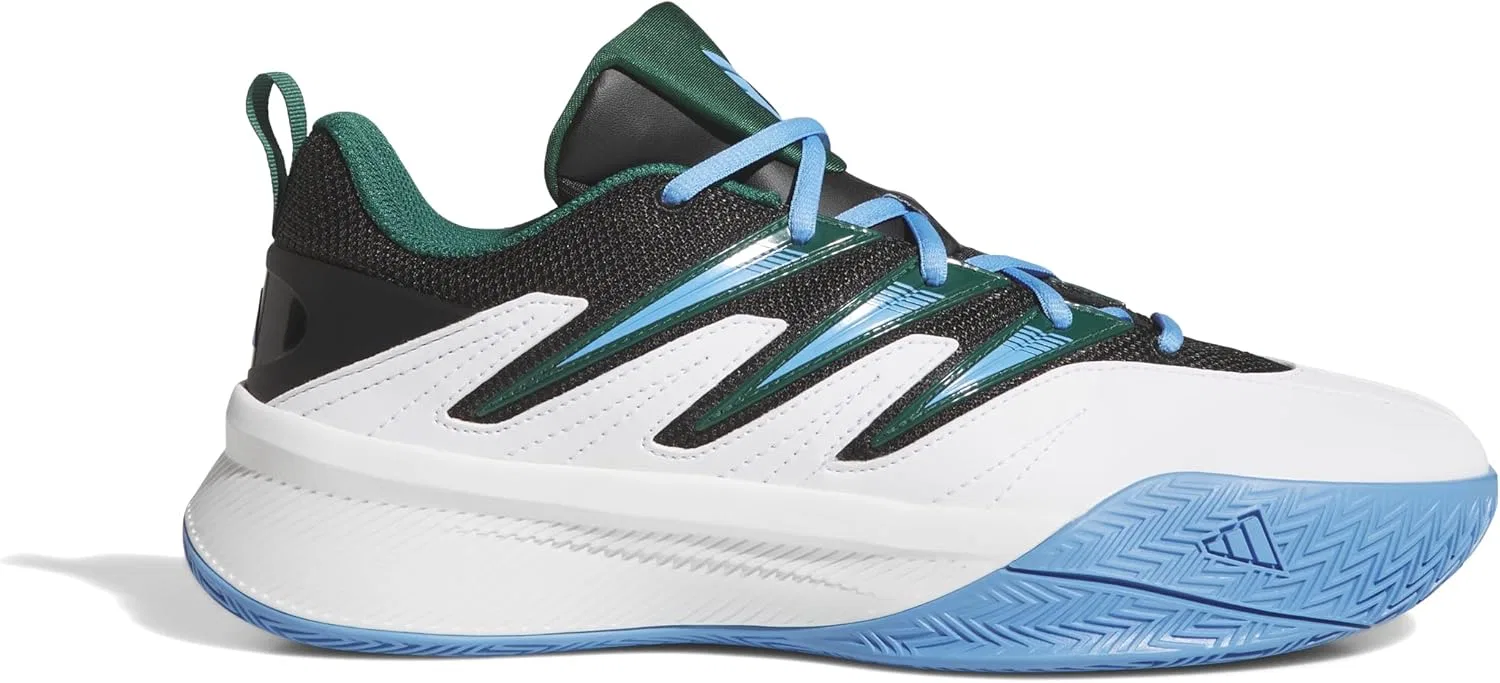 Женские баскетбольные кроссовки Adidas Unisex Certified 3, Ftwr White Collegiate Green Blue Burst — фото 3