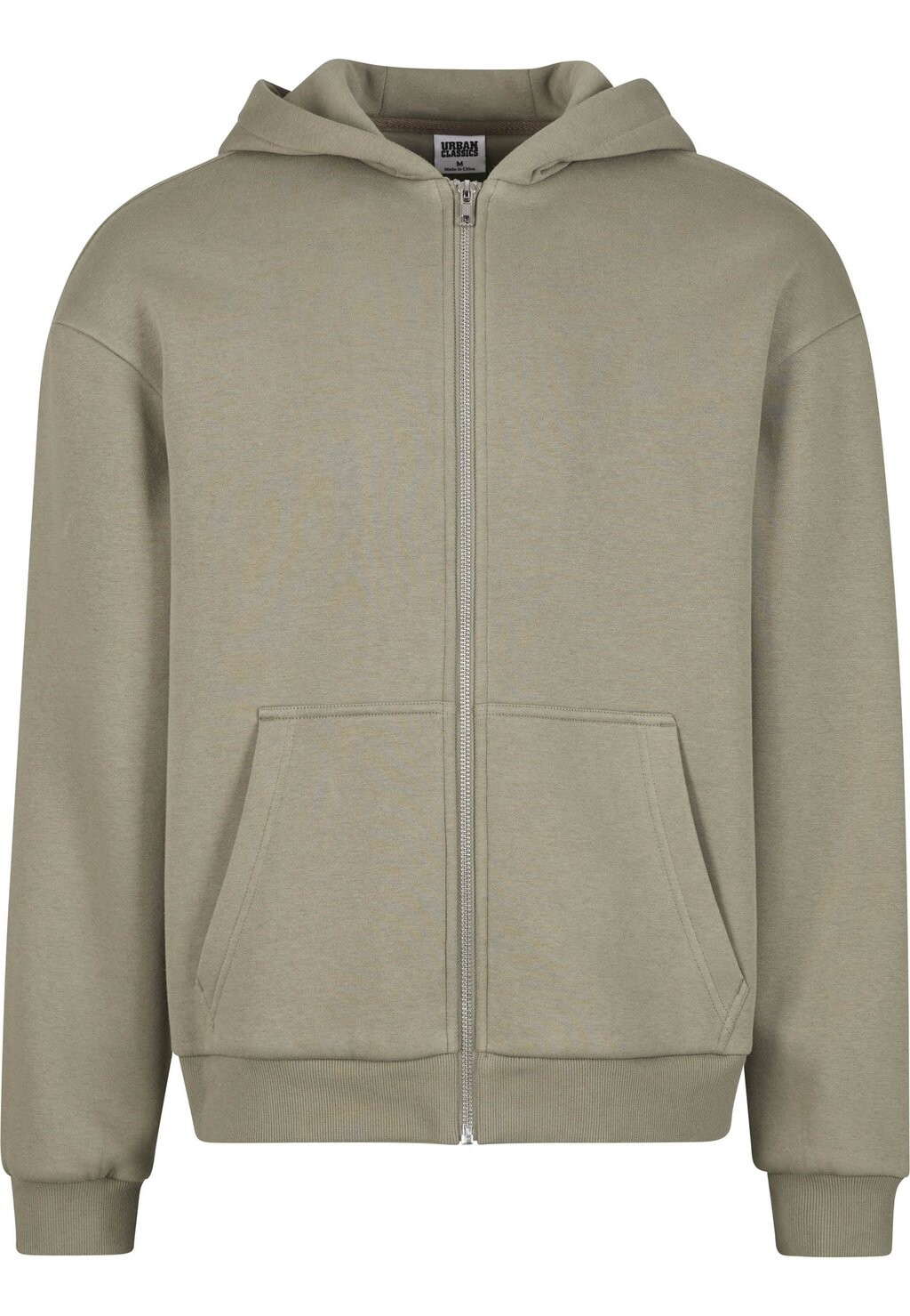 

Толстовка на молнии Urban Classics, оливковый