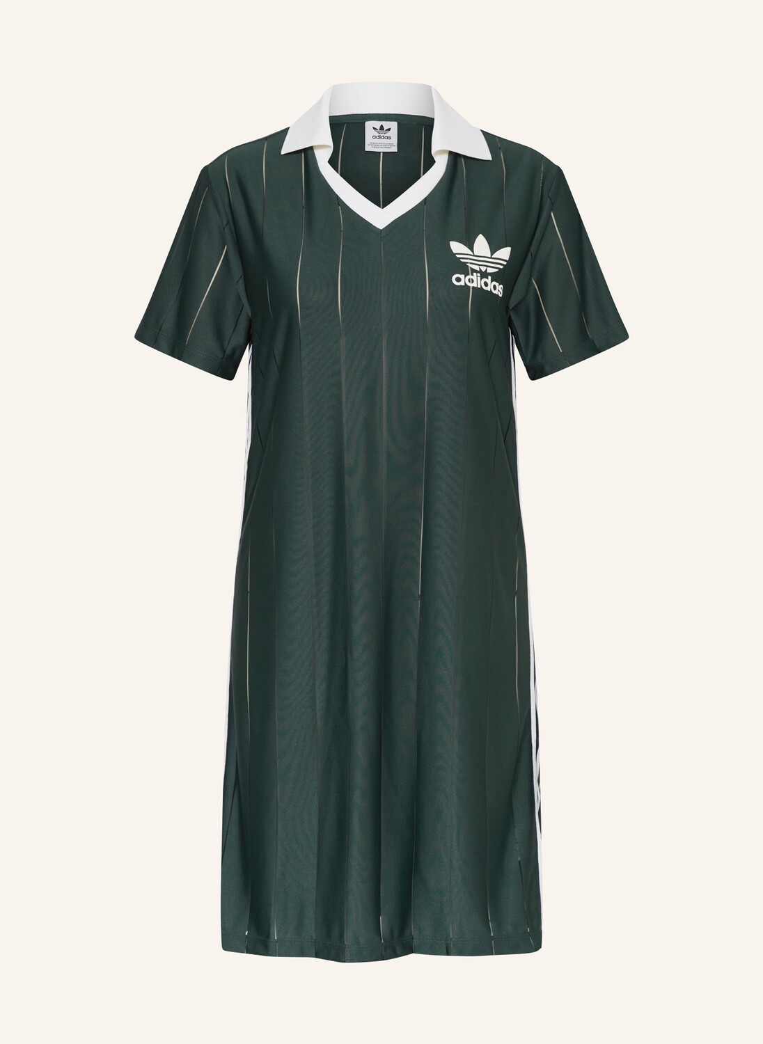 

Платье-Поло адиколор Adidas Originals, зеленый