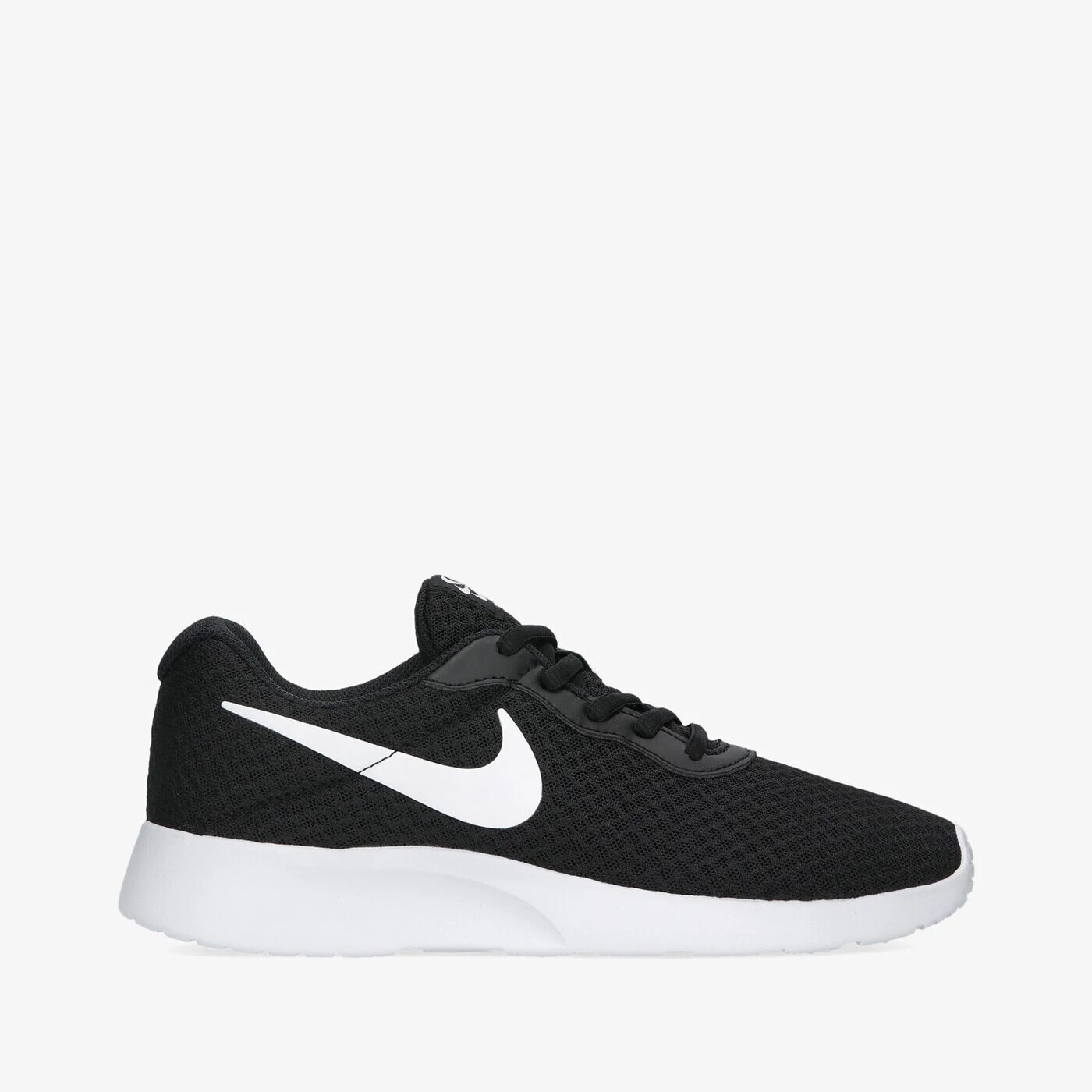 Кроссовки Nike Tanjun на белой подошве, черный