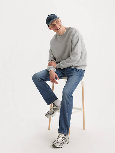 

505 Мужские джинсы обычного кроя Levi's, цвет Glowing - Medium Wash - Stretch