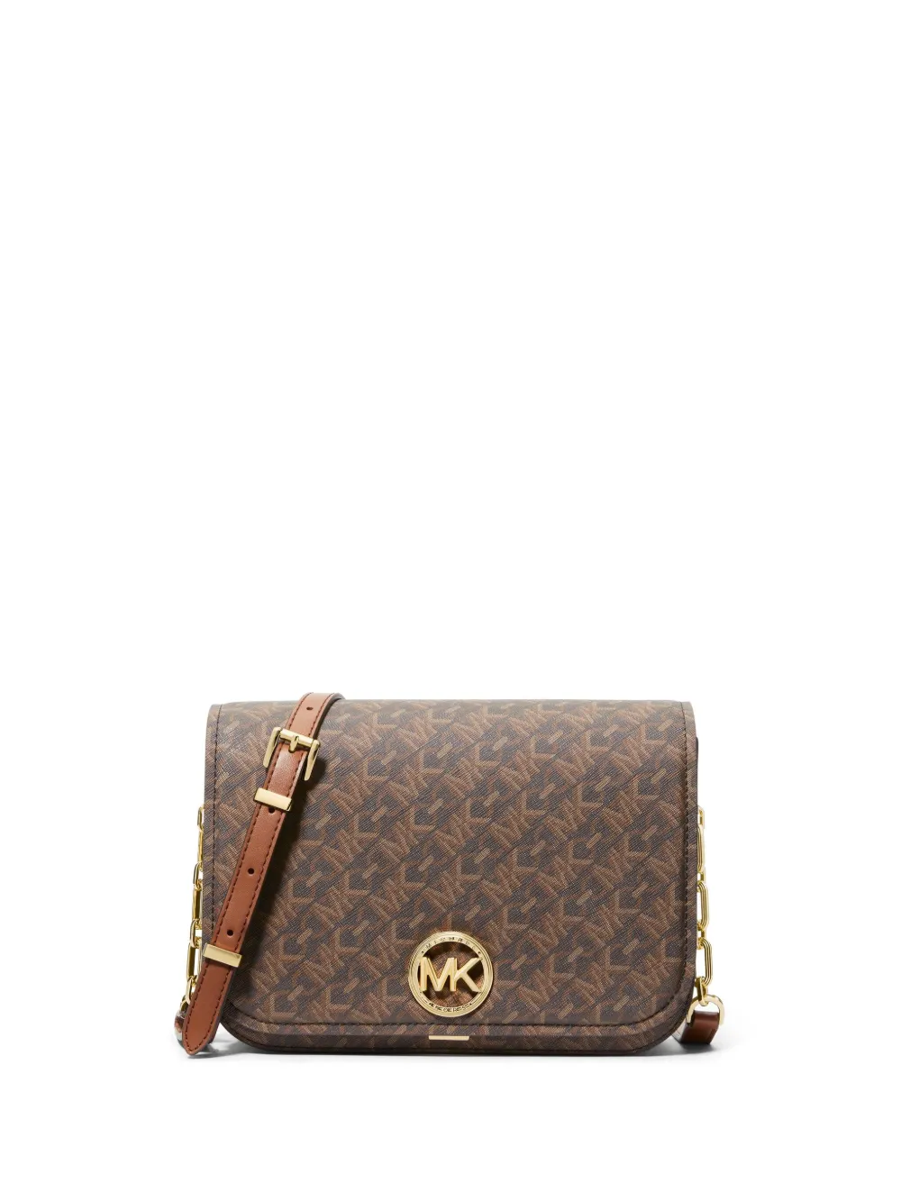 

Сумка через плечо Delancey с логотипом Michael Michael Kors, коричневый