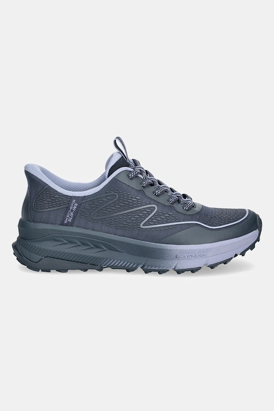 Кроссовки женские Skechers Switch Back из веганских материалов, темно-синий — фото 2