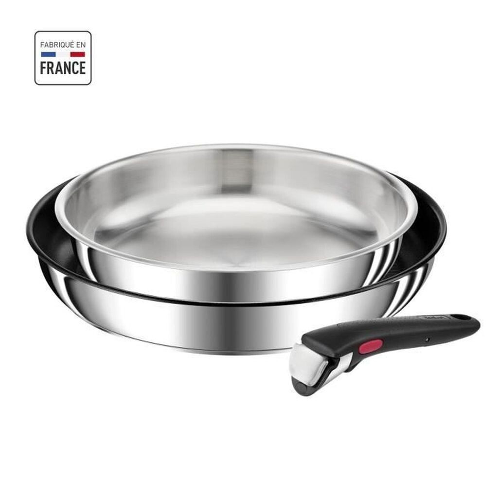 

TEFAL Набор из 3 шт., сковороды 24/28 см, ручка, индукционная,