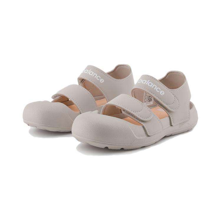NB 809 Детские сандалии бежевые для детей от 3 до 7 лет New Balance — фото 2