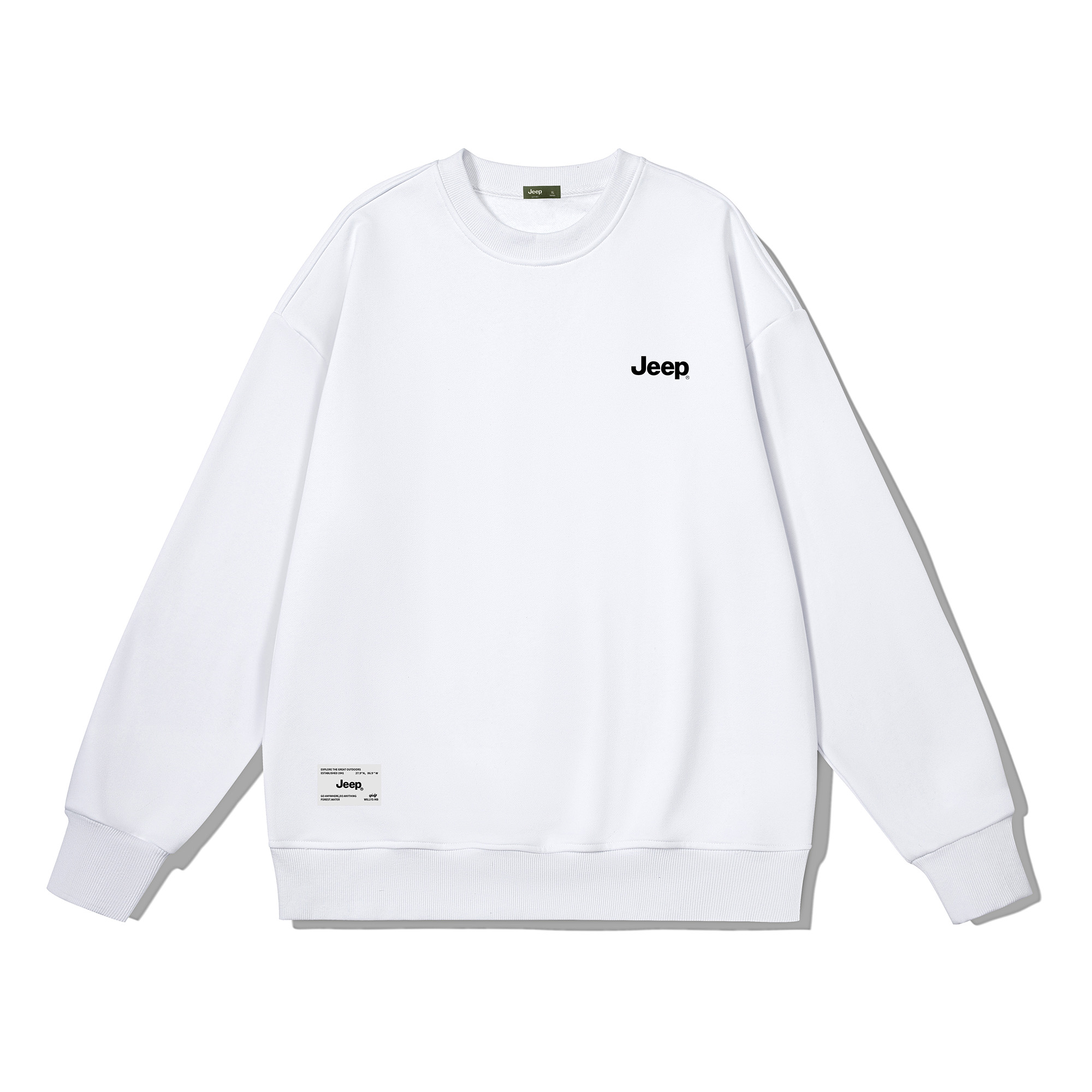 

Футболка унисекс Jeep, белый