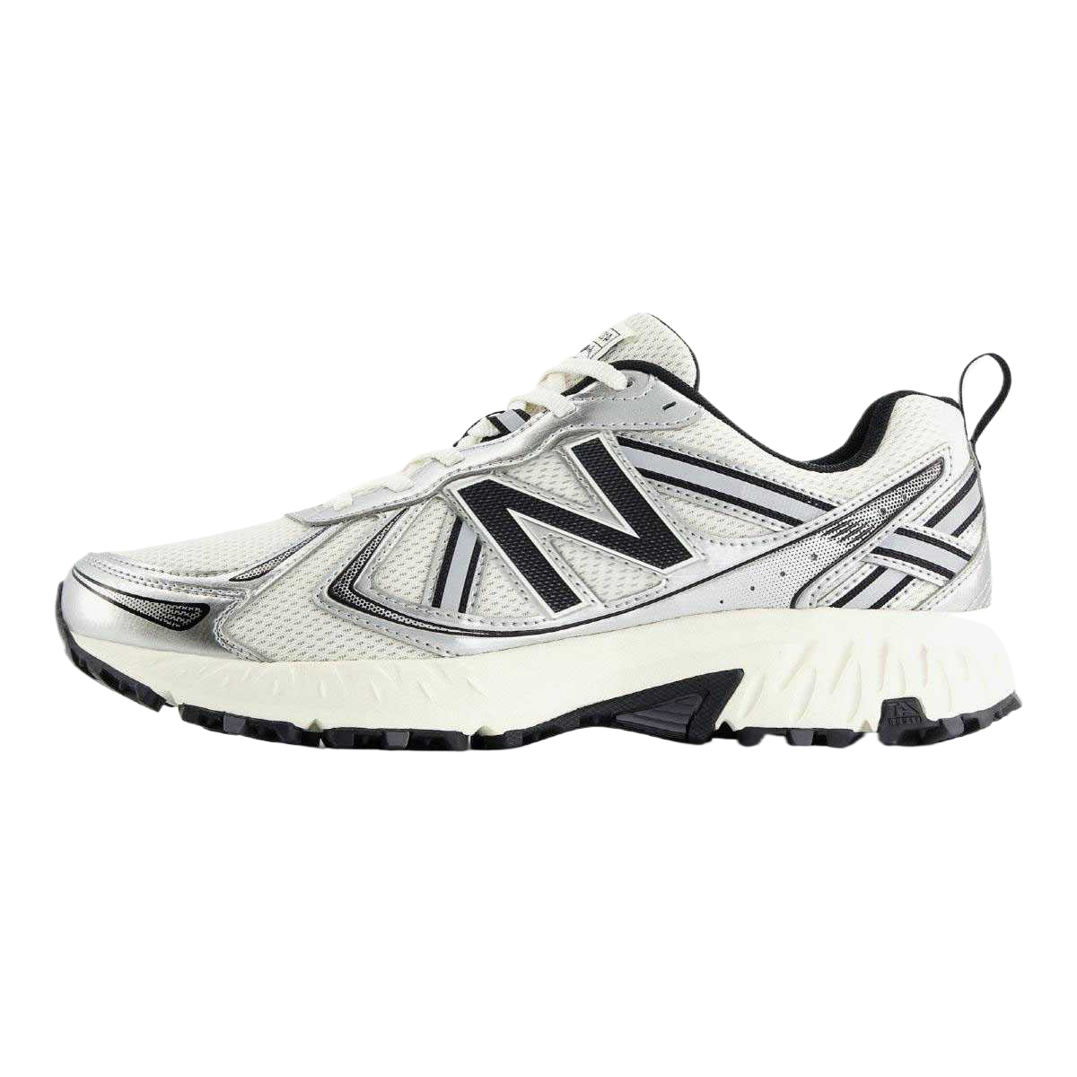 

New Balance Кроссовки T410 для тренировок с амортизацией низкие унисекс серебристо-черные, цвет Silver Black
