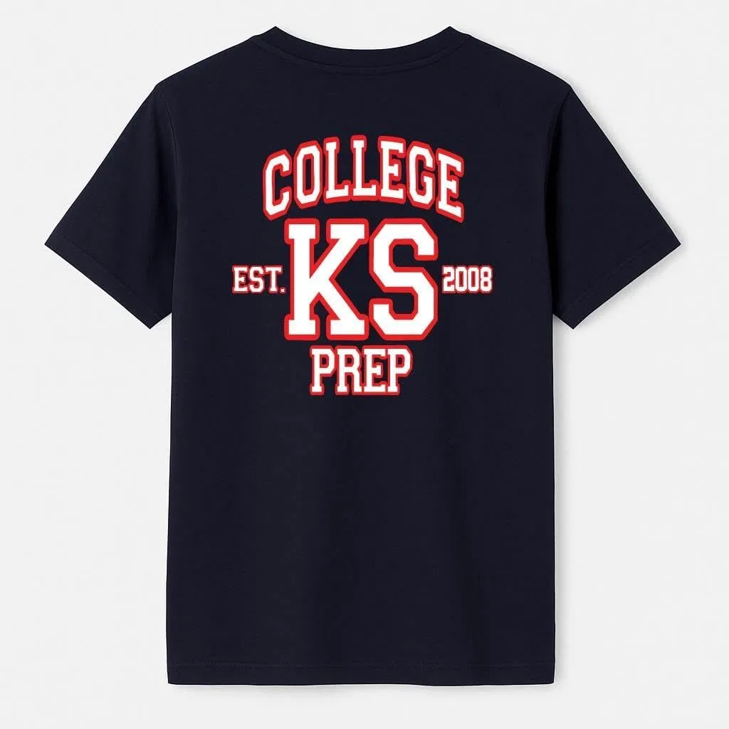Футболка для мальчиков, 100% хлопок, KIPP Texas, Navy (Sharpcollege Prep) — фото 2