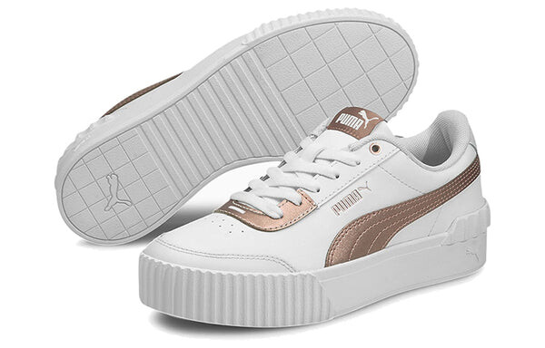 Кроссовки carina lift 'white metallic' Puma, белый — фото 3