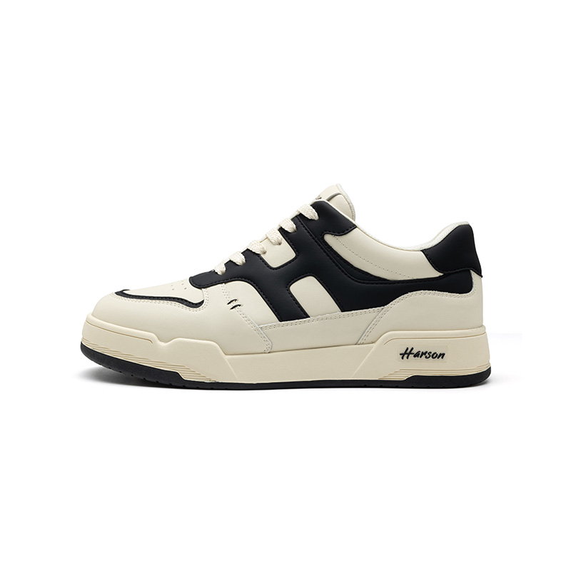 

Износостойкие низкие мужские кроссовки HARSON, Beige Yellow-Black