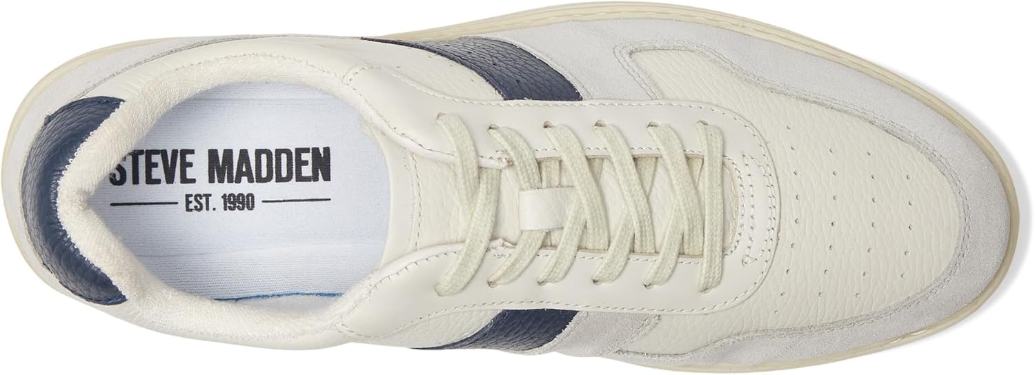 Мужские кроссовки Steve Madden Jerro, белый/синий/темно-синий — фото 2