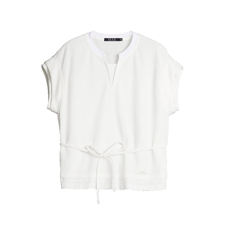 

ELLE Футболка Women's White Crew Neck Moderate, Белый, ELLE Футболка Women's White Crew Neck Moderate