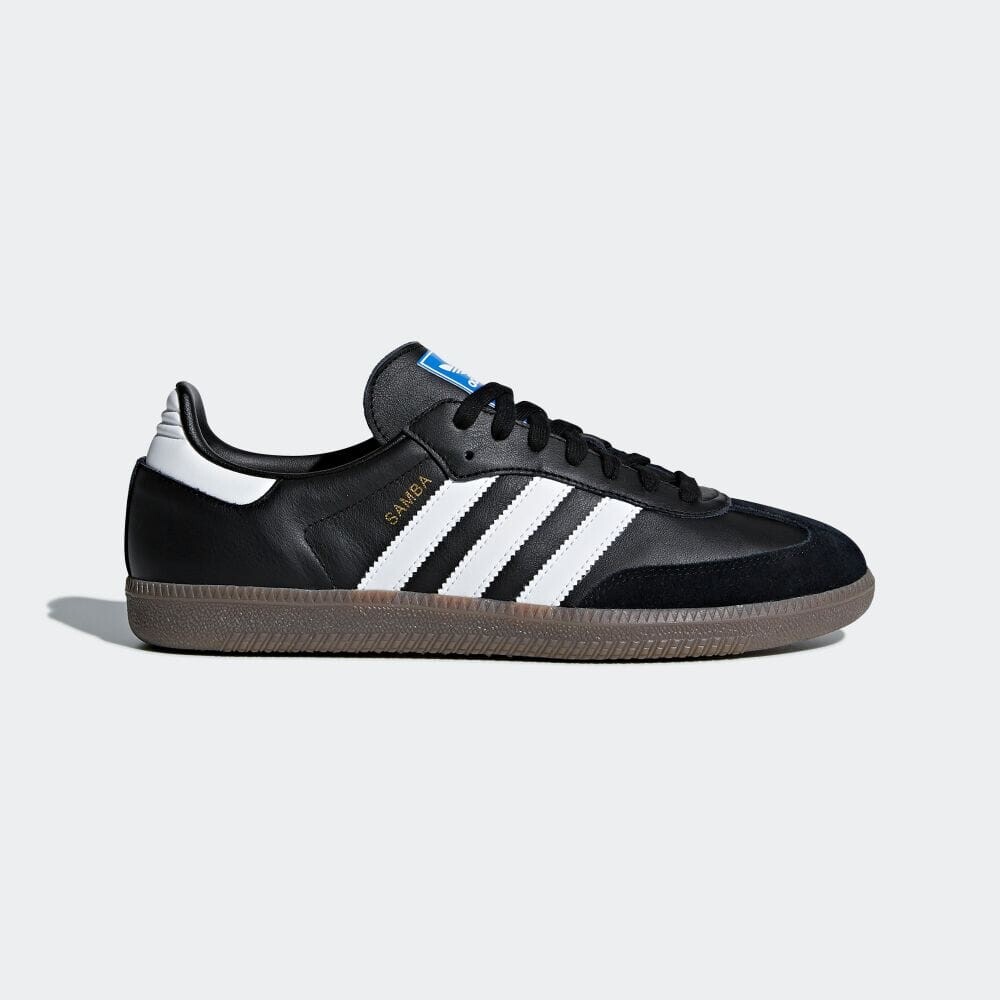 

Кроссовки Adidas SAMBA OG, цвет Black/White/Gum