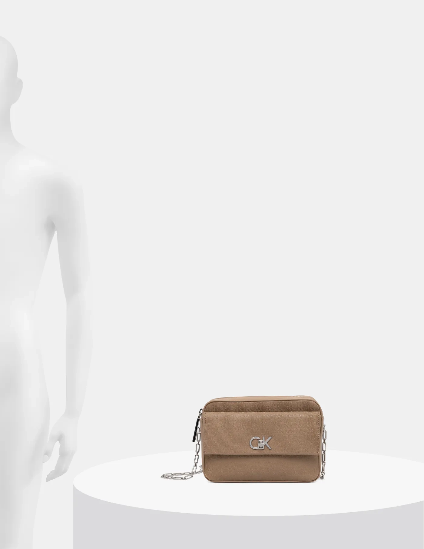 

Сумочка Calvin Klein, бежевый