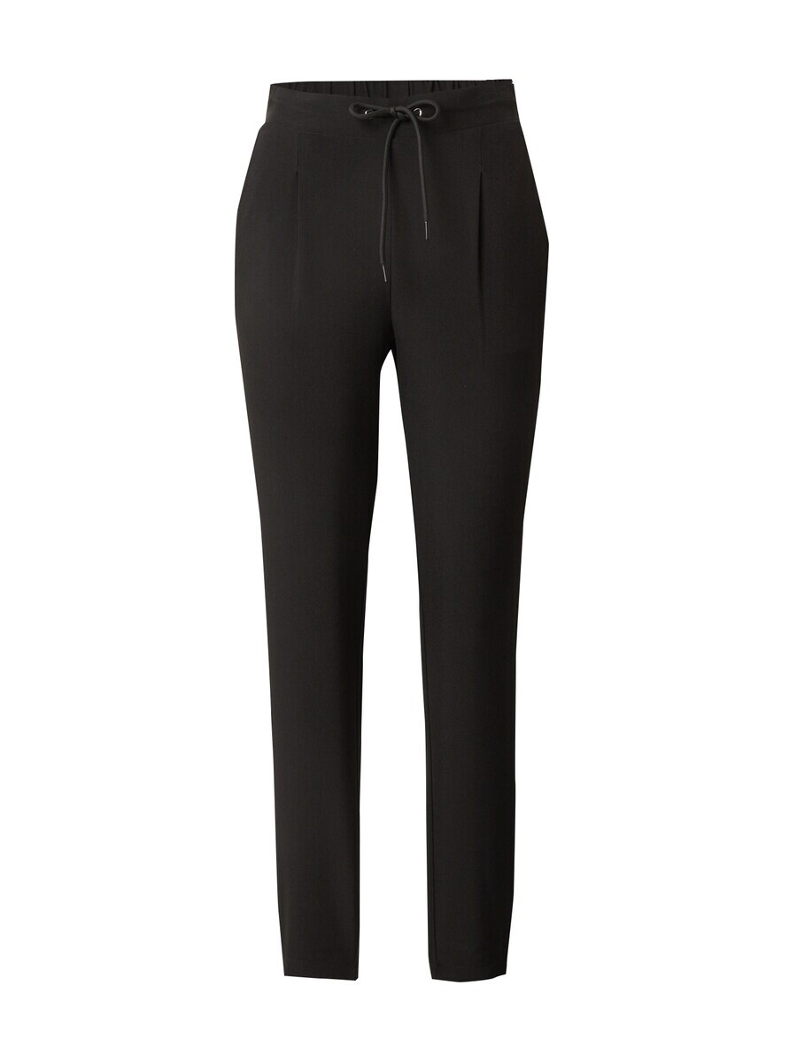 

Брюки VERO MODA Tapered Pleated Pants CARLA, черный