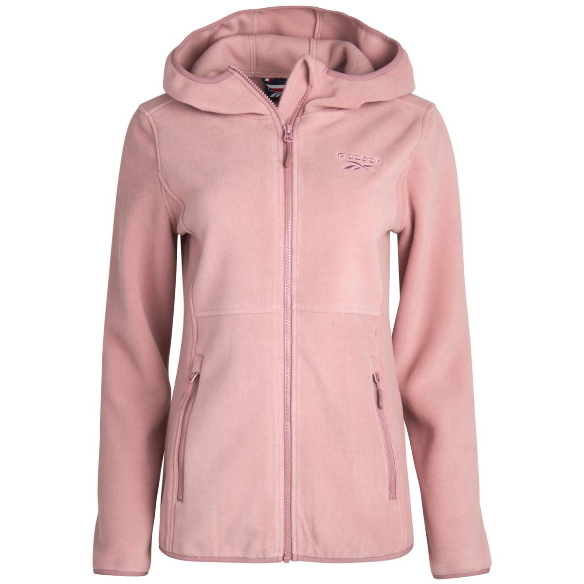 

Женская флисовая легкая флисовая куртка Reebok, цвет dusty rose