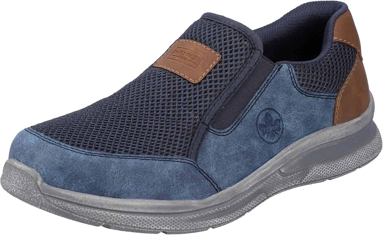 Мужские туфли Rieker 14852, Blue