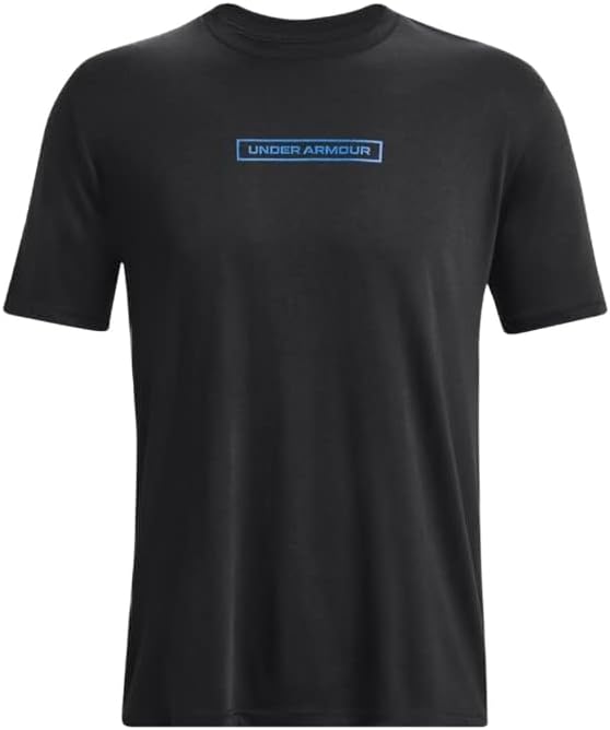 

Мужская футболка с коротким рукавом Under Armour Elevation, Black-Blue Circuit, Черный, Мужская футболка с коротким рукавом Under Armour Elevation, Black-Blue Circuit