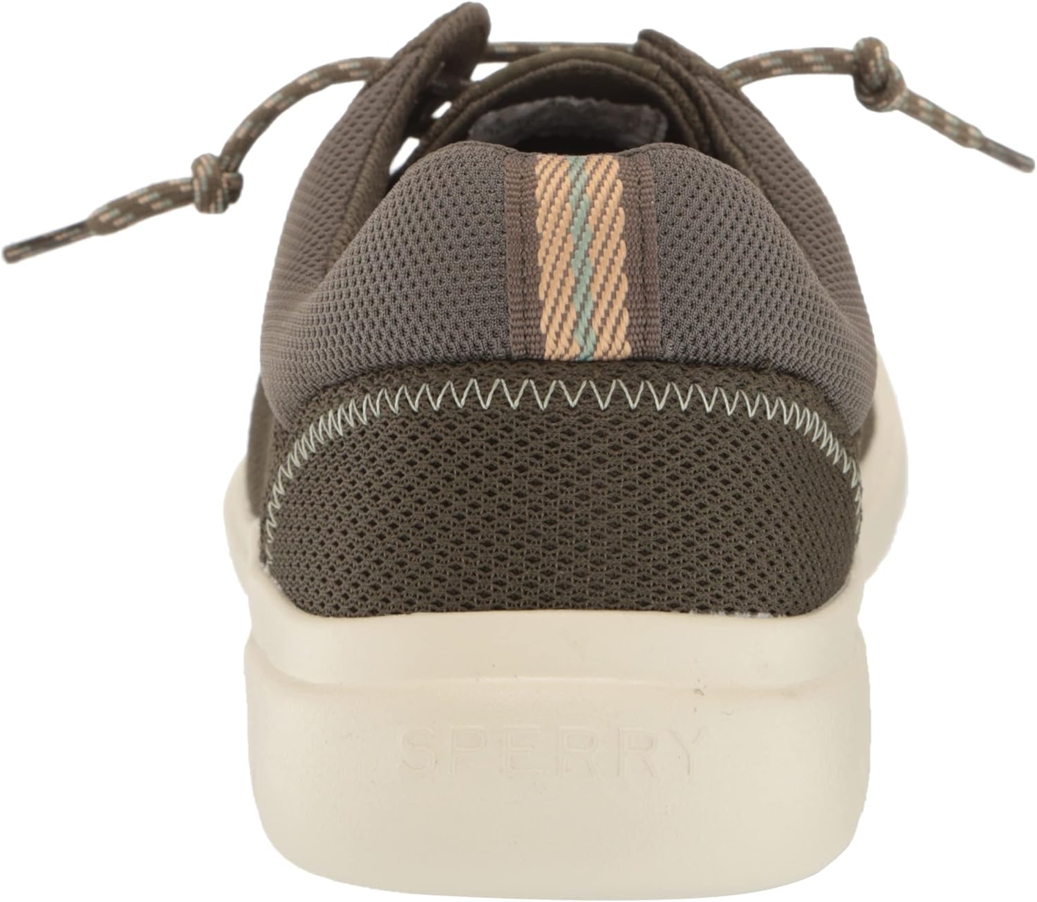 Мокасины Sperry для мужчин Captain Seacycled, оливковый — фото 3