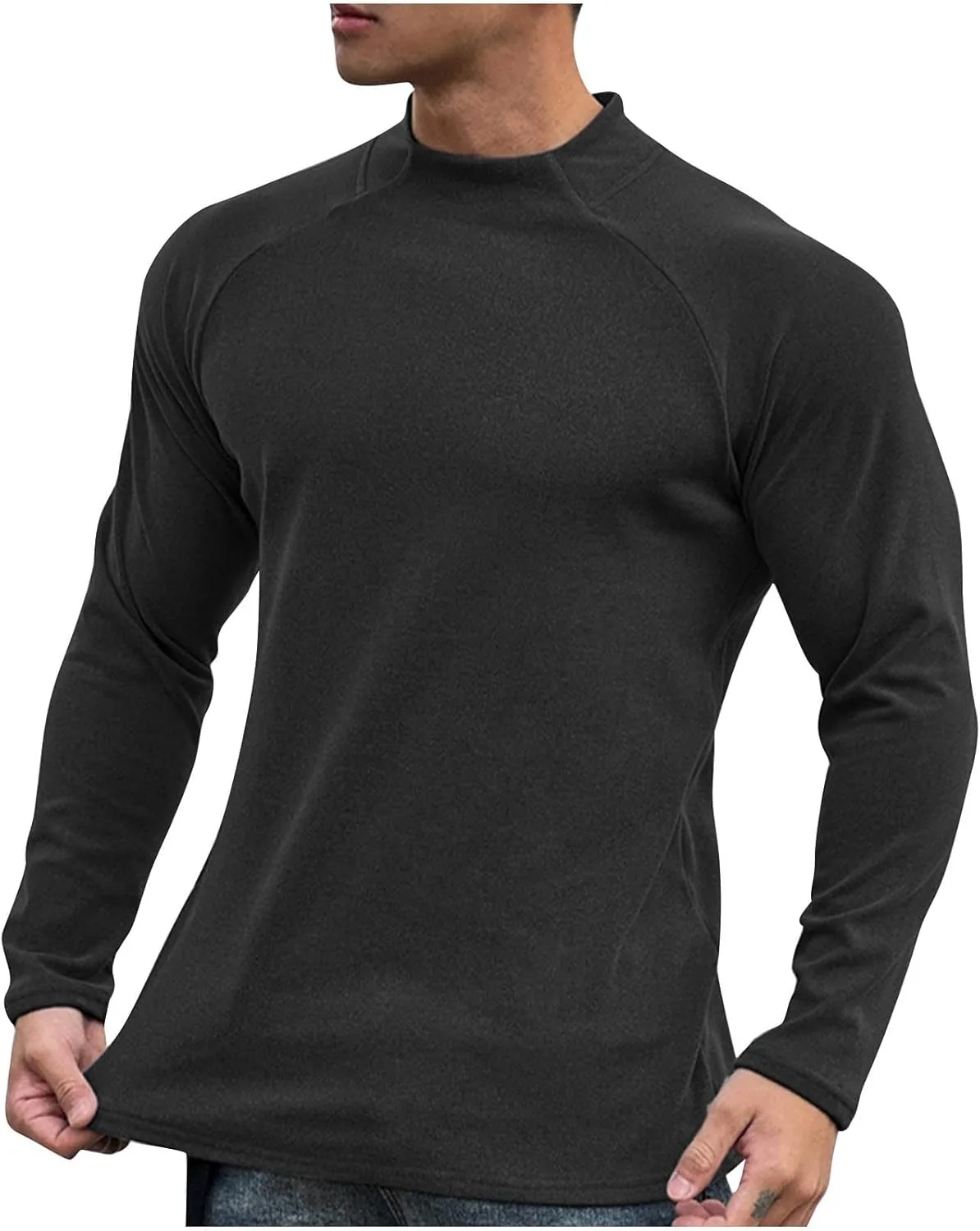 

Мужская футболка с рукавом реглан, легкая, быстросохнущая