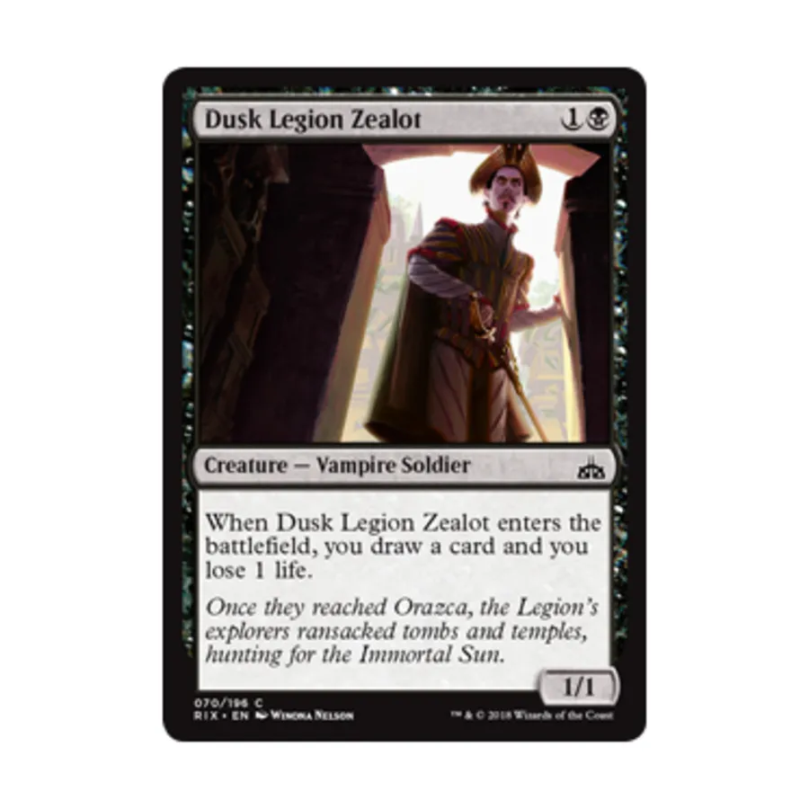

CCG Фанатик Сумеречного Легиона (клавиша C), MTG - Rivals of Ixalan