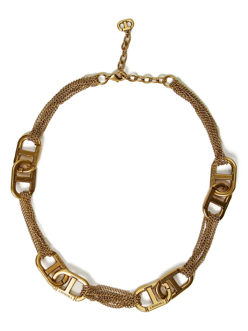 

Колье-чокер Oval T TWINSET, золотой